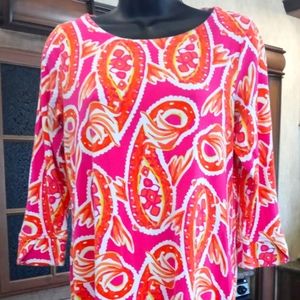 Crown & ivy paisley dress small